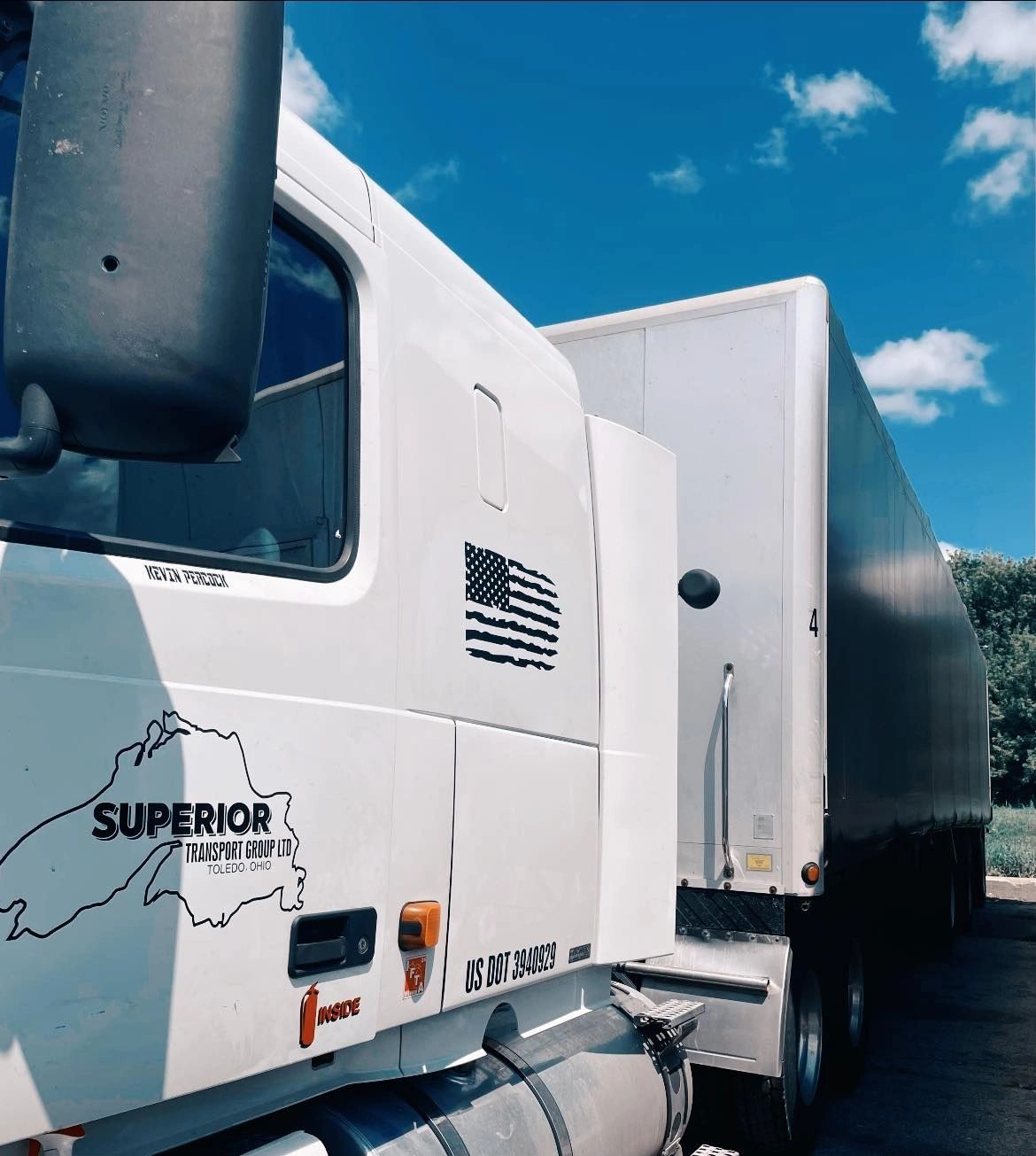Superior Transport semi truck